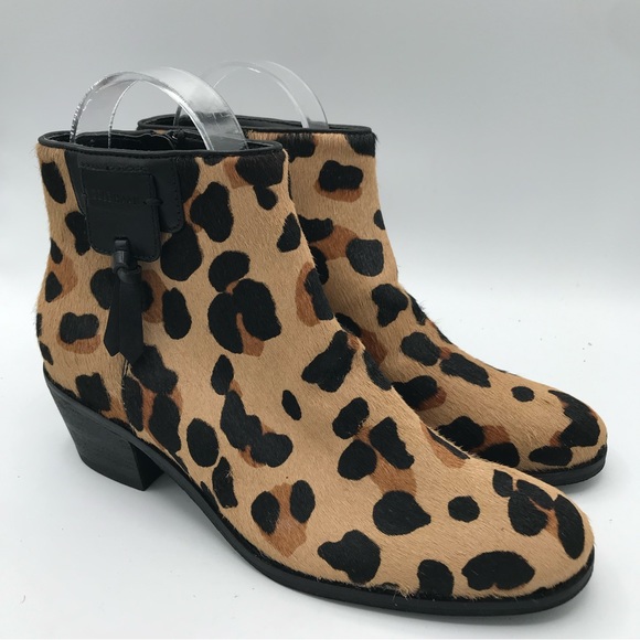 Cole Haan Shoes - NWOB COLE HAAN Grand‎ OS Sz 6 Joanna Calf Hair Leopard Animal Print Bootie Boots